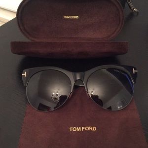 Tom Ford Black Luxury new clubround sunglasses